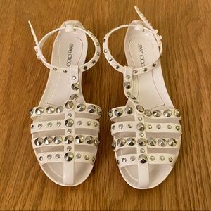 BRAND NEW - Jimmy Choo studded jelly sandals